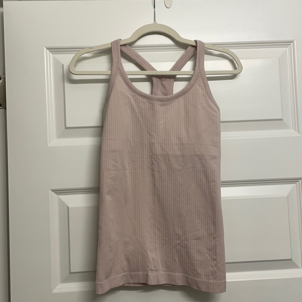 Lululemon Ebb To Street Tank Shelf Bra Tank Top